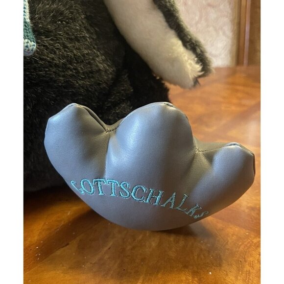 Commonwealth Gottschalks Penguin Plush Scarf Earmuffs Stuffed Animal 20" Winter - Picture 2 of 8